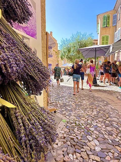 Visit the village of Moustiers-Sainte-Marie