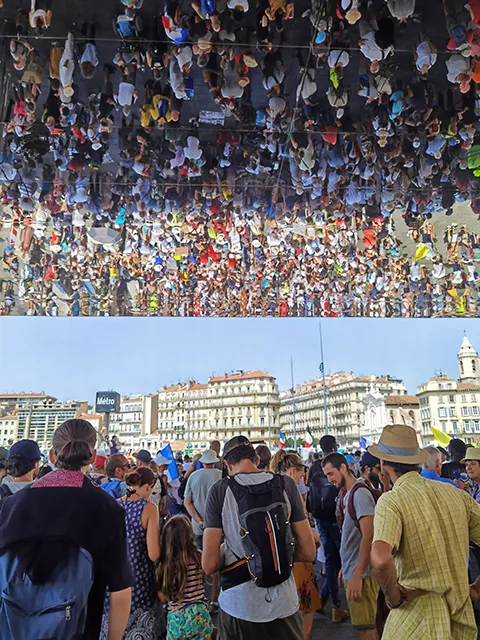 The "Ombrière" of the Vieux-Port