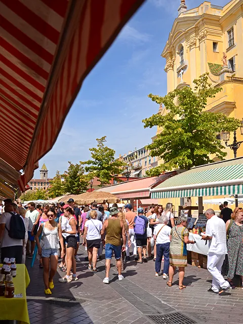 Visit Nice in 3 days with its Cours Saleya market