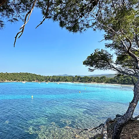Viewpoint on Estagnol beach
