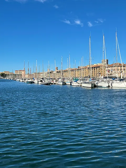 Sailboats on the Vieux-Port