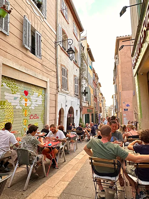 Neighborhood restaurants in the Panier