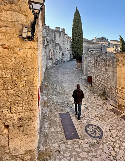 Visit to the village of les Baux de Provence