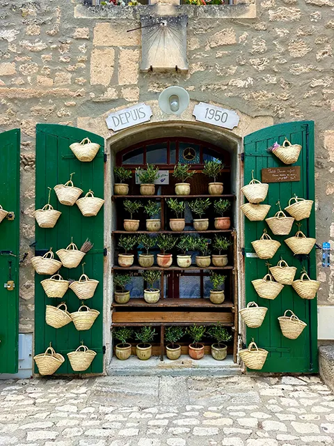 The little shops of Baux de Provence