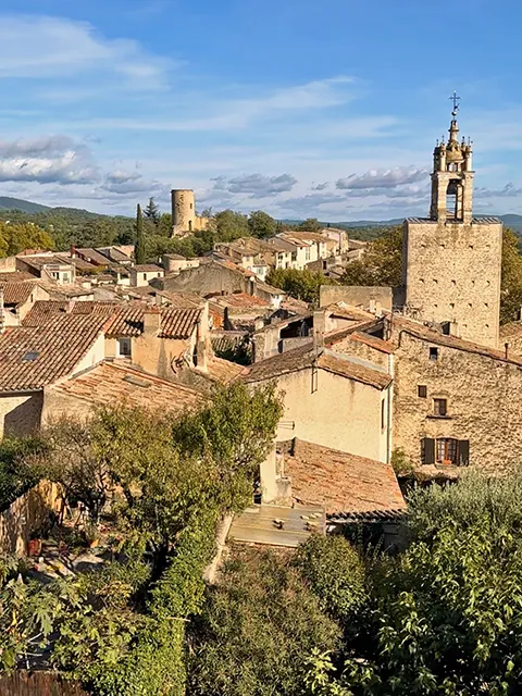 Cucuron, last of the 10 most beautiful villages of Luberon