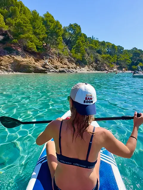 Discover the coast of Rayol-Canadel-sur-Mer by paddle