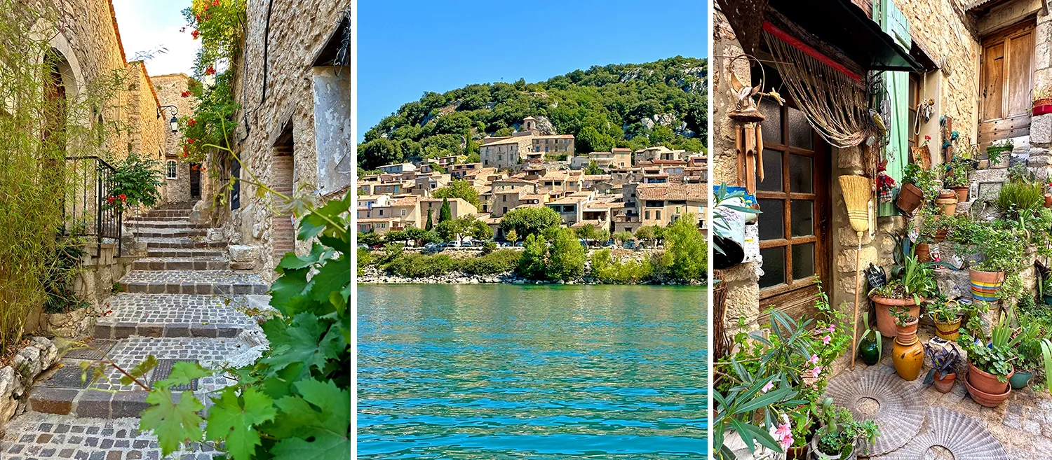 Visit the village of Bauduen, one of the activities to do in the Verdon
