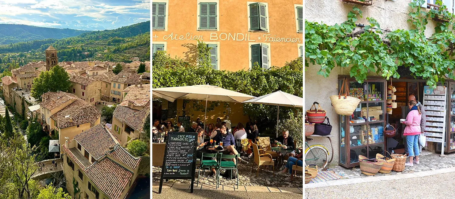 Visit the village of Moustiers-Sainte-Marie, an essential activity to do in the Verdon.