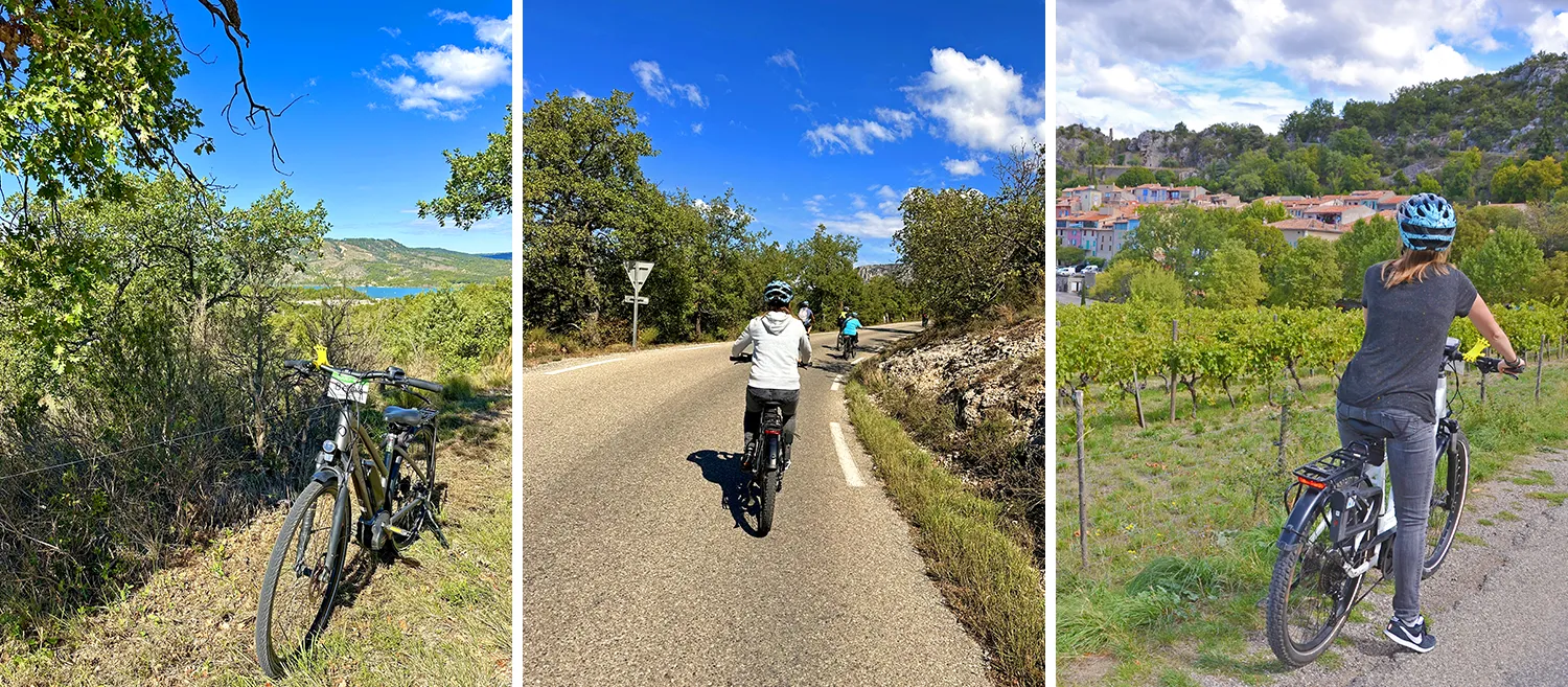 What to do in Verdon? A tour of Lake of Sainte-Croix by electric bike