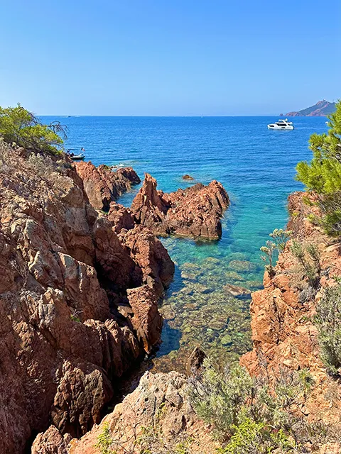 Corniche d’Or coves - Esterel