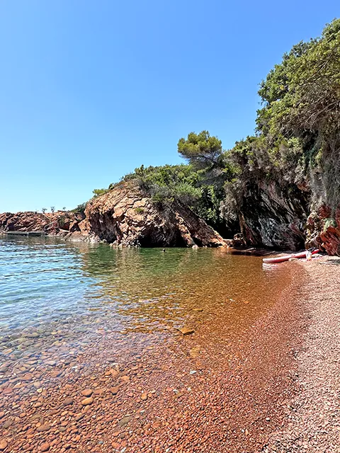 The Goldene Corniche creeks - Esterel