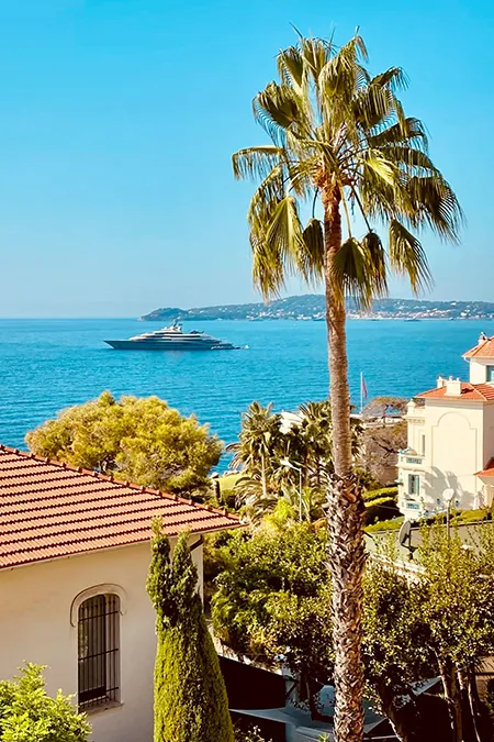 A villa on Cap d'Ail