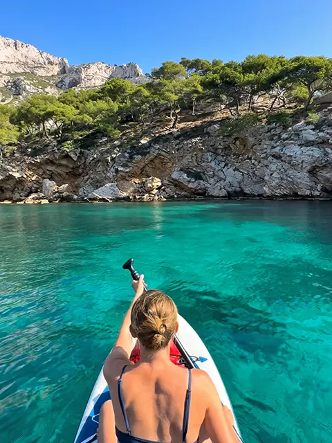 Paddle in the Calanque de Sormiou