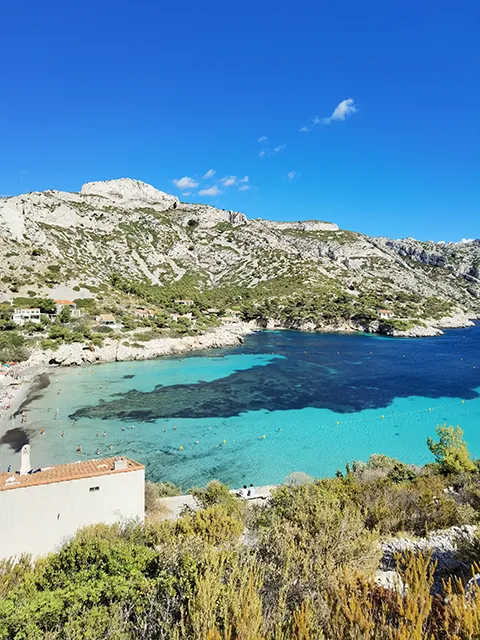 View point on Sormiou
