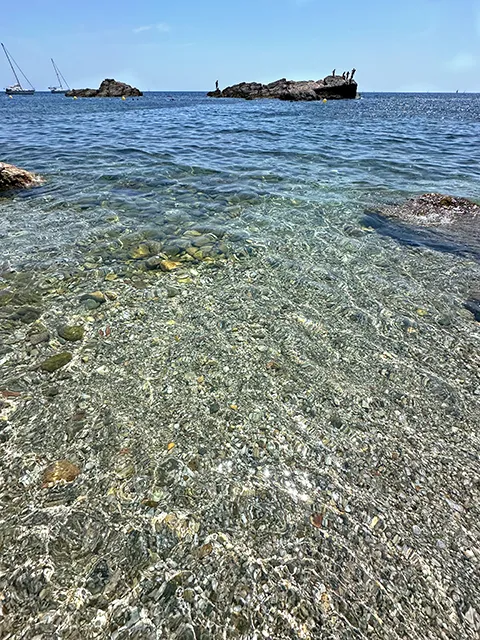 Rocks of Magaud cove