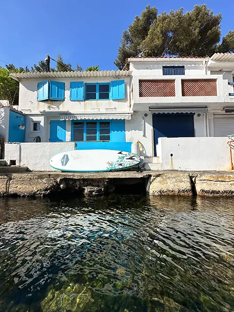 Little fishing house at Mejean cove
