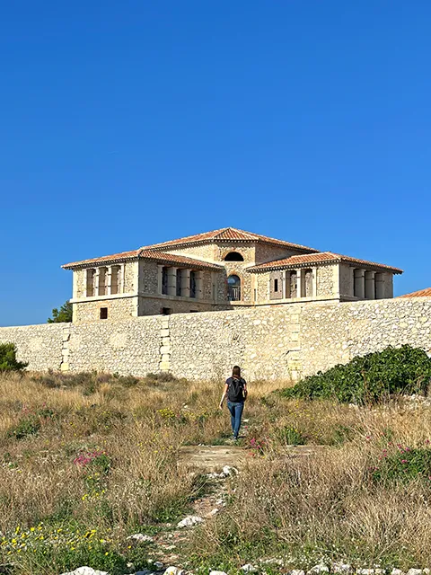 The Caroline hospital on the Frioul islands