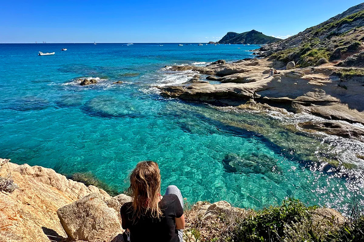 The beauty of Cap Taillat surrounded by turquoise sea