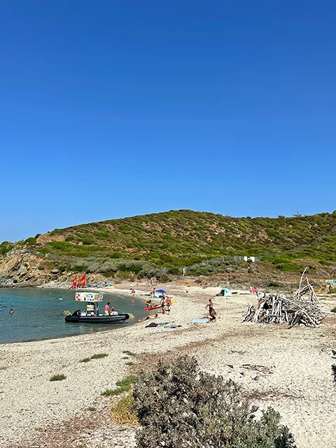 Ranc beach at Cap Taillat