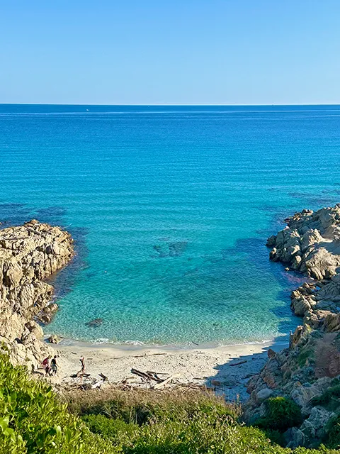 The coves along the Cap Taillat hike