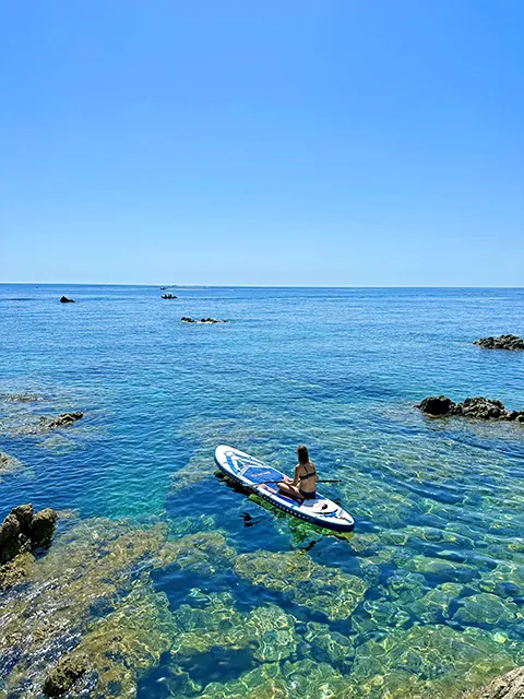 Hike to Cap Taillat by paddle