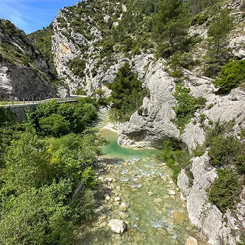The gorges of Buis-les-Baronnies