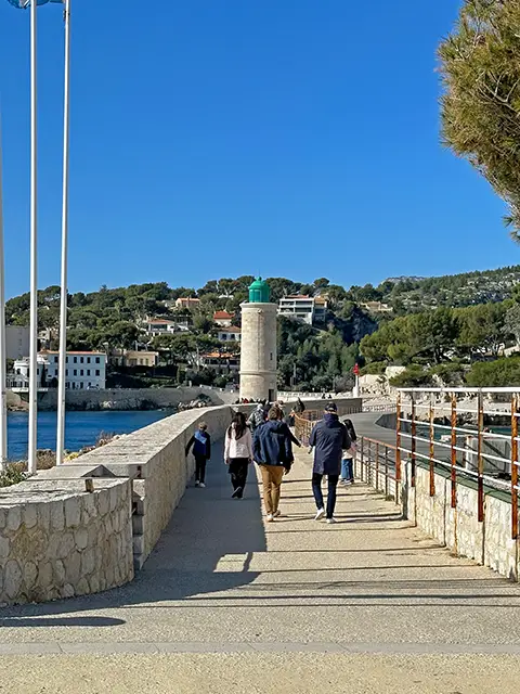 Aristide Briand Walk in Cassis
