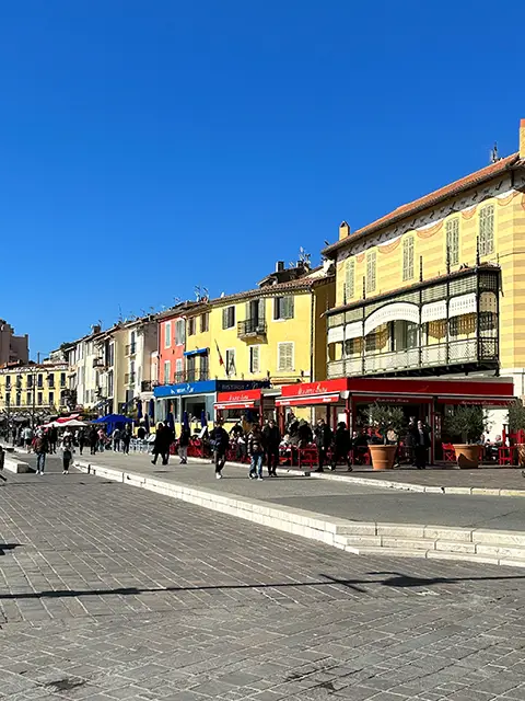 Famous Cassis harbor