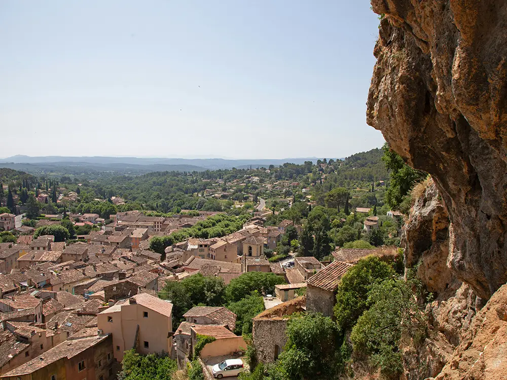 Cotignac, a very beautiful village in Provence Verte