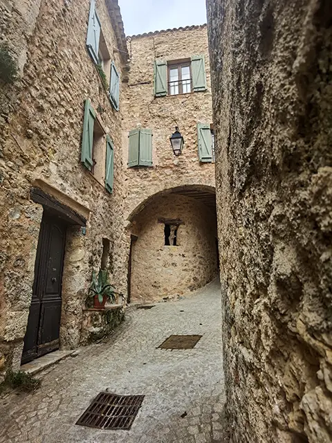 The streets of Tourtour