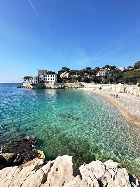 The most beautiful beach in Cassis : Bestouan beach